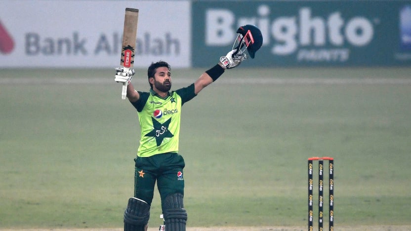 Rizwan's First T20I Century Helps Pakistan Win The Series Opener