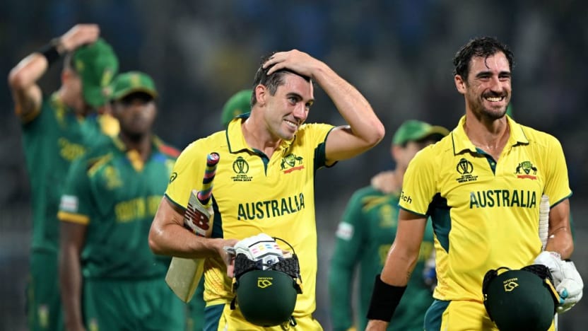 Australia hold their nerve to beat South Africa and reach Cricket World ...