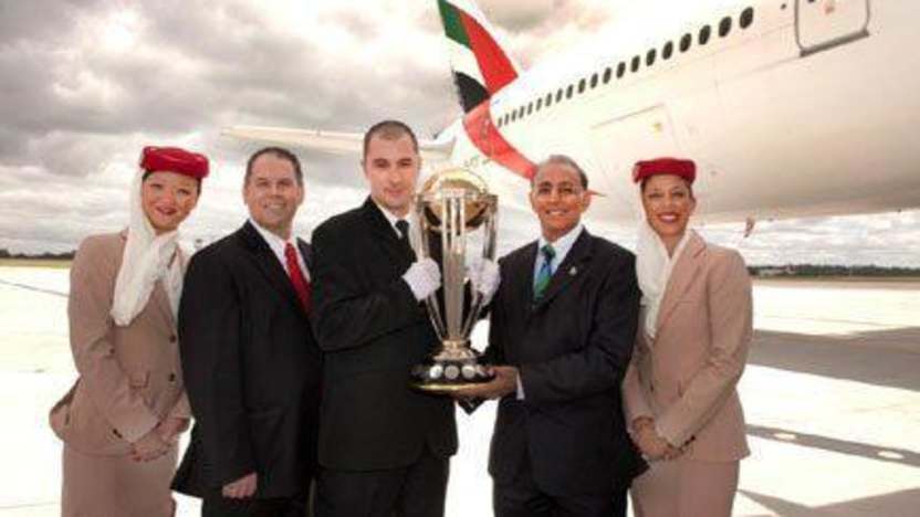 Icc Cwc Trophy Heads To Mumbai