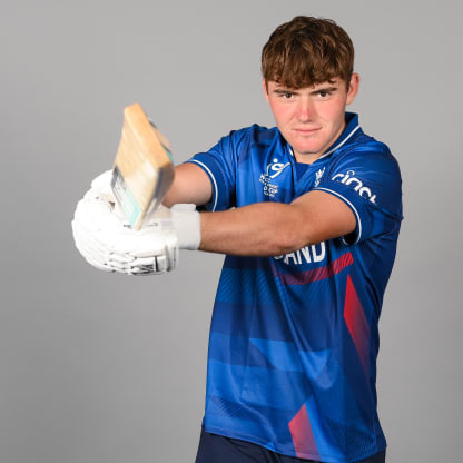 England player photoshoot ahead of the ICC U19 Men's Cricket World Cup