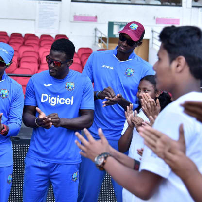 Darren_Sammy_leads_the_how_to_wash_hands_example_at_West_Indies_Cricket_for_Good_clinic