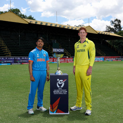 ICC U19 Men’s Cricket World Cup, Pre-Final Captains Shoot