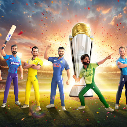 Men's Champions Trophy All Captains