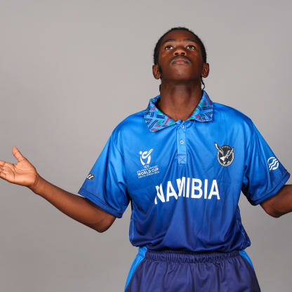 Namibia player photoshoot ahead of the ICC U19 Men's Cricket World Cup