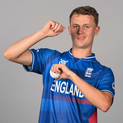 England player photoshoot ahead of the ICC U19 Men's Cricket World Cup