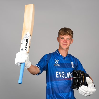 England player photoshoot ahead of the ICC U19 Men's Cricket World Cup