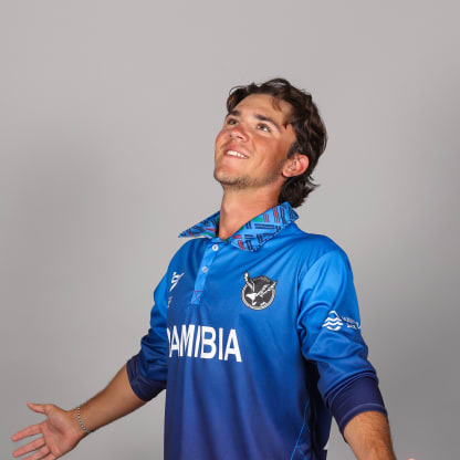 Namibia player photoshoot ahead of the ICC U19 Men's Cricket World Cup
