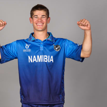 Namibia player photoshoot ahead of the ICC U19 Men's Cricket World Cup