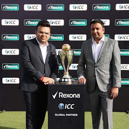 ICC Chair Mr Jay Shah and Unilever CMO Mr Nitin Agarwal