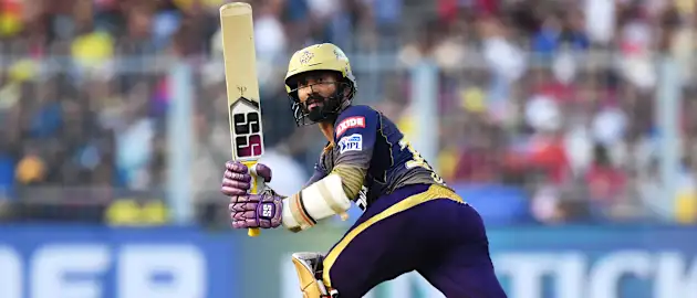 Despite his modest IPL returns so far, Dinesh Karthik's experience is highly valued by team management - AFP