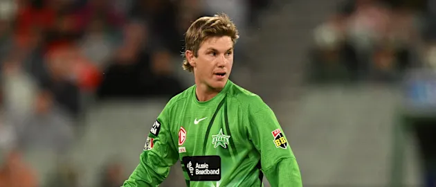 Adam Zampa captains the Melbourne Stars