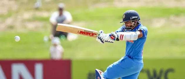 Indian captain Prithvi Shaw