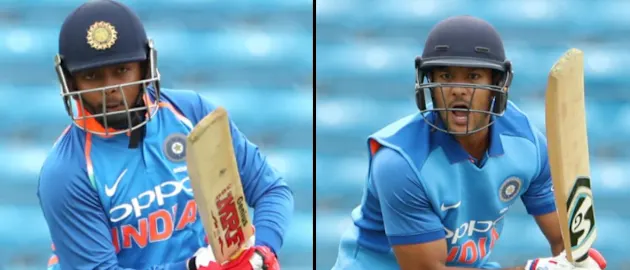 Prithvi Shaw and Mayank Agarwal
