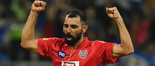 Mohammed Shami has been Kings XI Punjab's highest wicket-taker so far this IPL season (AFP)