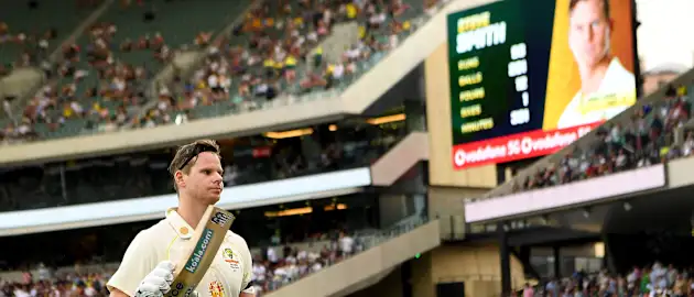 Steve Smith made a solid 93 on his captaincy return