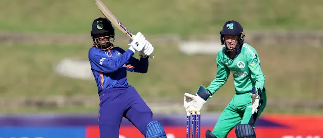 Raghuvanshi’s brilliant 79 | IND v IRE | ICC U19 Men’s CWC 2022