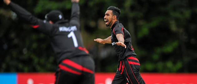 Amjad stars in Hong Kong's first win | ICC