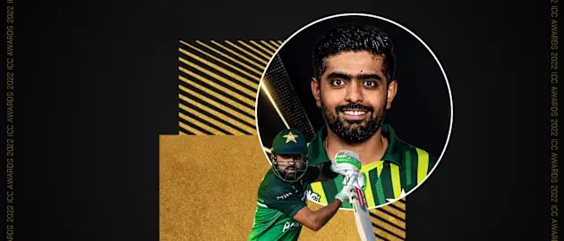 Babar Azam bagged the ICC Men's ODI Cricketer of the Year for the second year in a row