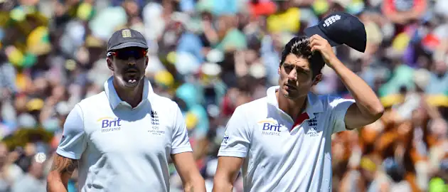 Alastair Cook and Kevin Pietersen