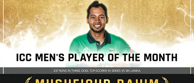 Mushfiqur Rahim scored 237 runs in 3 ODIs against Sri Lanka with the top score of 125