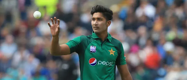 Hasnain became the second Pakistani to claim a T20I hat-trick