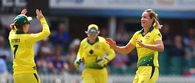 Ellyse Perry took her 150th ODI wicket