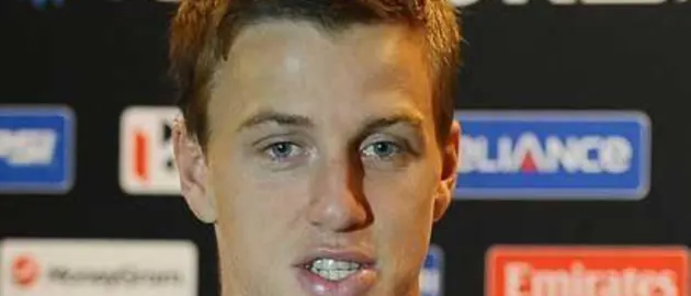 38044 Morne Morkel speaking in Colombo on Sunday