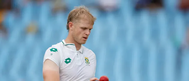 Corbin Bosch made a strong first impression with bat and ball on his Test debut