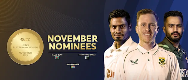 Nominees for Men’s Player of the Month for November revealed
