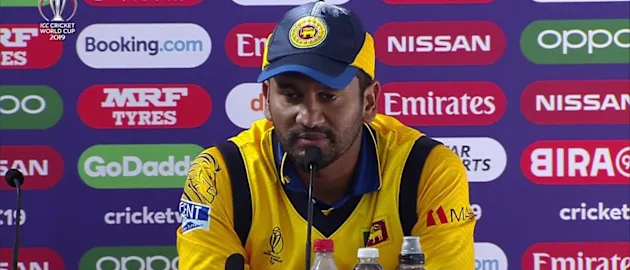 CWC_2019_MATCH35_SLvSA_SL_KARUNARATNE_MEDIA_CONFERENCE_ICC