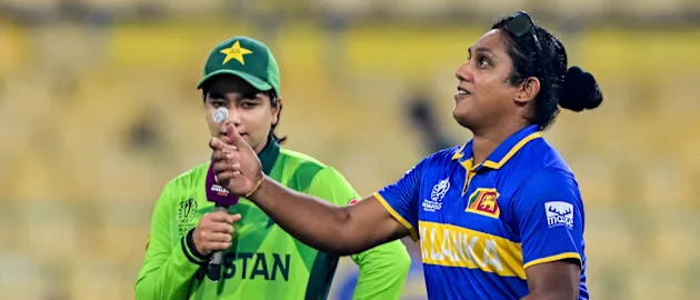 Toss time between Pakistan and Sri Lanka | CWC25