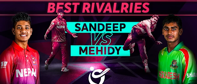 Sandeep Lamichhane v Mehidy Hasan Miraz