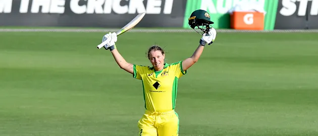 Australia's top run-scorer in the streak.