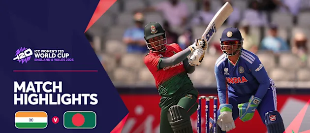 India bounce back with win over Bangladesh | Match Highlights | Women's T20WC 2026
