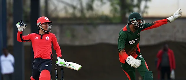 78041 KENYA-HONGKONG-CRICKET-ICC