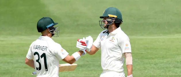 Australia openers shared a 222-run stand