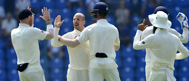 Jack Leach set things up for England with crucial top-order wickets on the fourth day