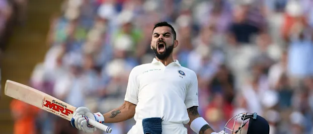 Virat Kohli hit 149 against England in a stunning one-man show at Edgbaston