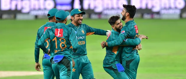 Pakistan celebrate