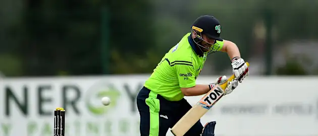 Paul Stirling had hoped for "20-30 more runs on the board"