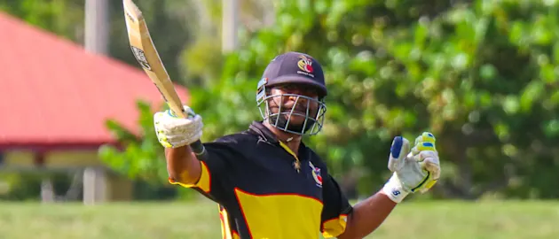 Assad Vala's century for PNG went in vain