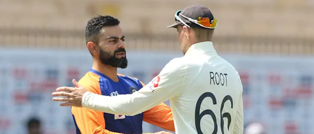 Virat Kohli, Joe Root