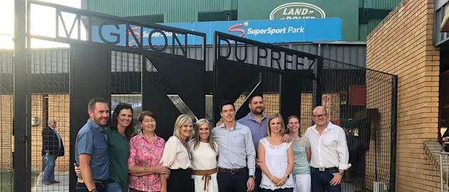 Mignon du Preez Gate unveiling