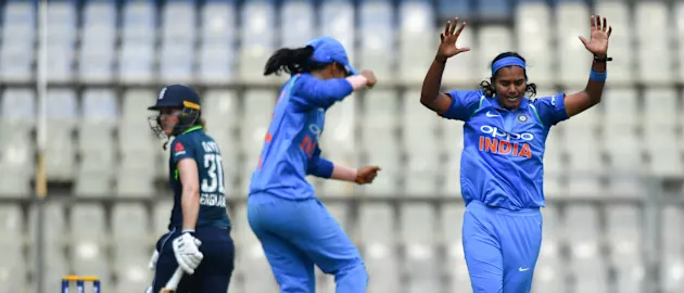 India v England Shikha - Photo: AFP