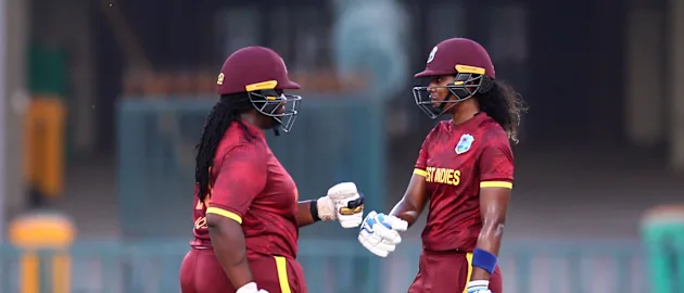 Hayley Matthews (c) &  Qiana Joseph jj