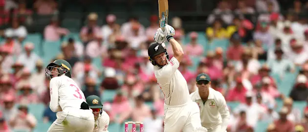 Debutant Glenn Phillips scored his maiden Test fifty