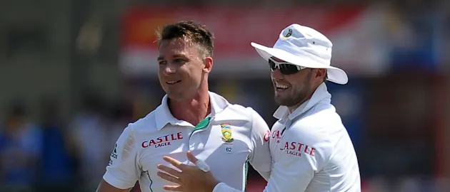 Dale Steyn and AB de Villiers