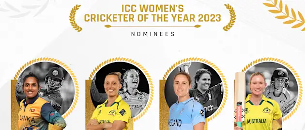 Nominees for Rachael Heyhoe Flint Trophy for ICC Women's Cricketer of the Year 2023