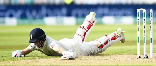 Root was run out expertly by Kohli for 80