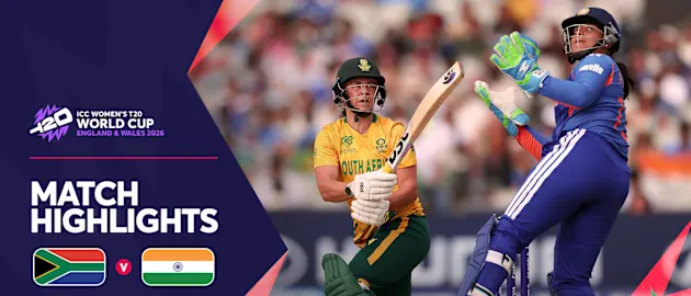 South Africa pull off an important win against India | Match Highlights | Women's T20WC 2026
